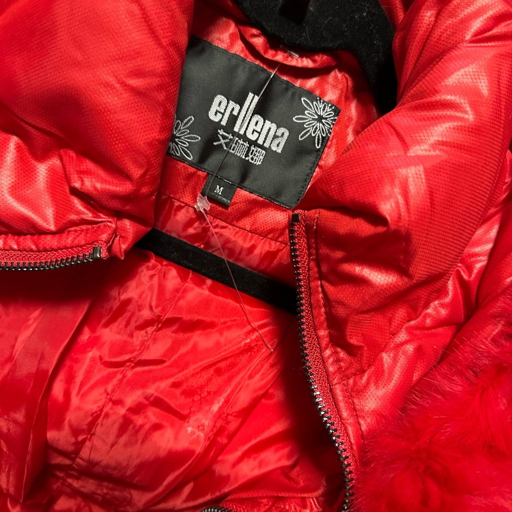 Puffer Coat real rabbit Fur - Picture 6 of 7